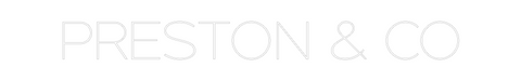 Custom Neon: PRESTON & CO