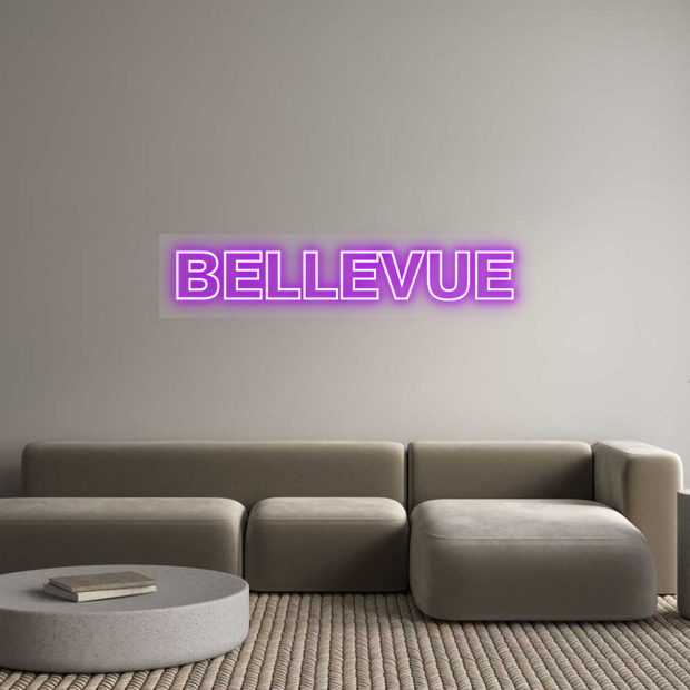 Custom Neon: BELLEVUE