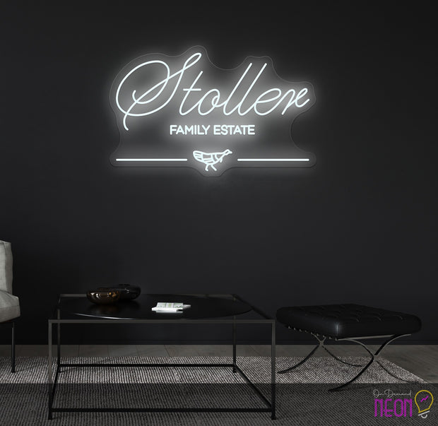 Custom Neon : 5pcs Stoller Wine Group - 28" - Free shipping and Remote + FREE BATTERY
