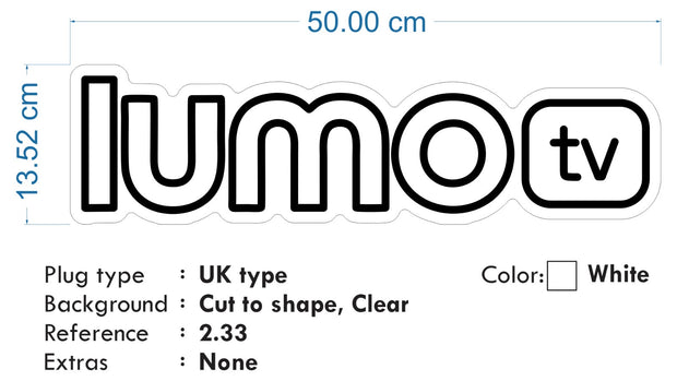 Custom Neon: Lights Out & Lumo Tv