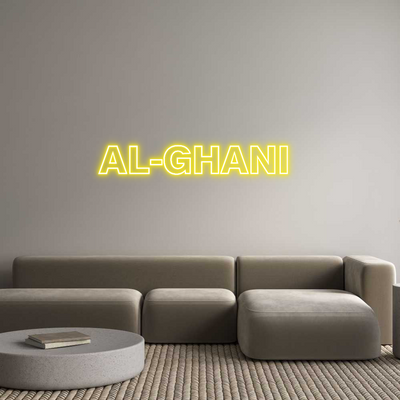 Custom Neon: AL-GHANI