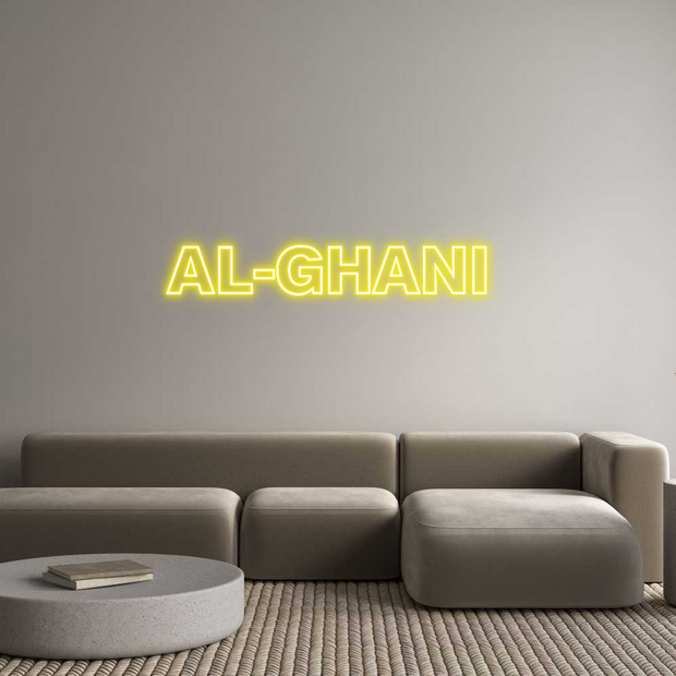 Custom Neon: AL-GHANI
