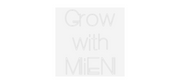 Custom Neon: Grow with MiEN - Battery Operated - Size: 24inch x 20inch - RED NEON - Free shipping and Warranty of 2 years