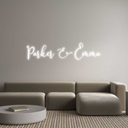 Custom Neon: Parker & Emma
