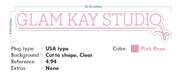 Custom Neon for Kaylyn- Rose Pink - Glam Kay Studio  - Free Delivery and Remote+ Battery