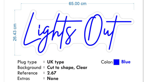 Custom Neon: Lights Out & Lumo Tv