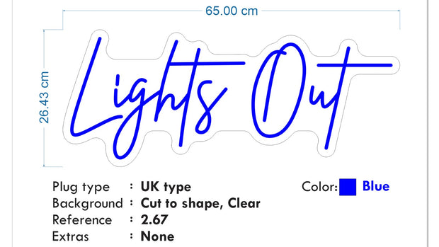 Custom Neon: Lights Out & Lumo Tv