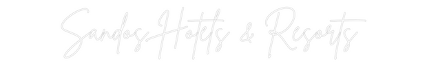 Custom Neon: Sandos Hotels...