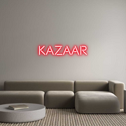 Custom Neon: KAZAAR