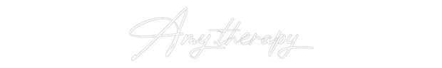 Custom Neon: Amy.therapy