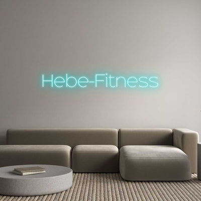 Custom Neon: Hebe-Fitness
