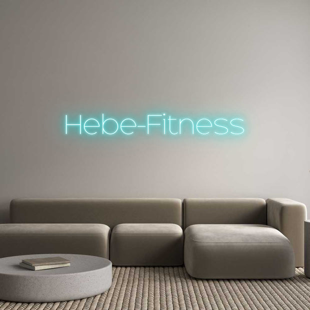 Custom Neon: Hebe-Fitness