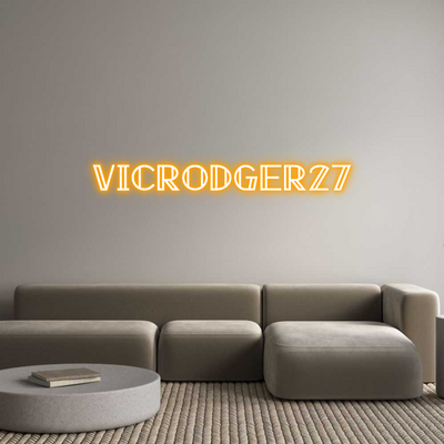 Custom Neon: VicRodger27