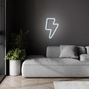 Custom Neons for Lightdash  - 12 custom bolts - 30 x 20cm -  x4 Cool White  x4 Teal and x4 Purple dimmer and delivery