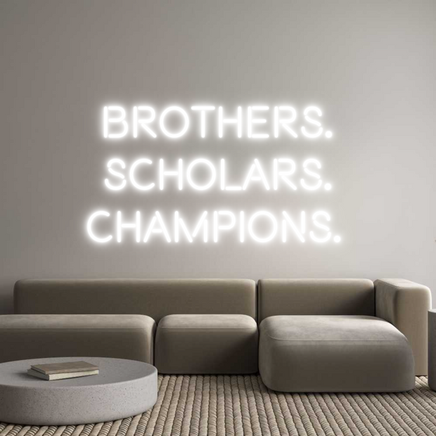 Custom Neon: Brothers.
Sc...
