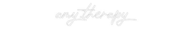 Custom Neon: amy.therapy