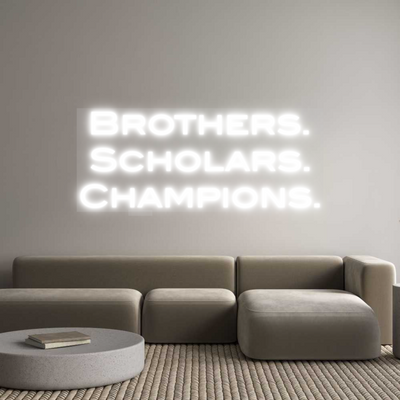 Custom Neon: Brothers.
Sc...
