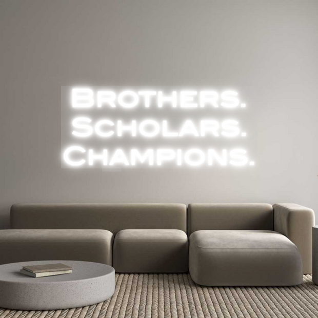 Custom Neon: Brothers.
Sc...