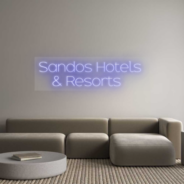 Custom Neon: Sandos Hotels...