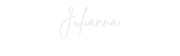 Custom Neon: Julianna