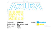 Custom neon - Mesa United Way | Azura  -  incl Shipping and 2yrs Warranty