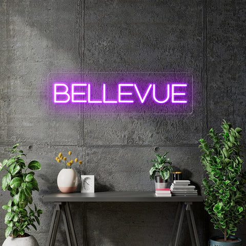 Custom Neon: BELLEVUE