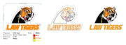 Custom Neon for Sharon - LAW TIGERS - Size: 25 x 17inch  -Remote dimmer and Delivery