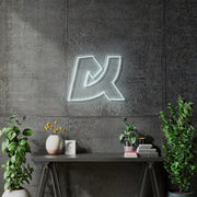 Custom Neon for Conner - White - 24 x `19inches - indoor Signs