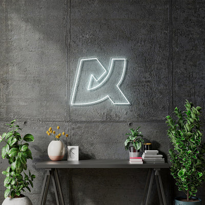 Custom Neon for Conner - White - 24 x `19inches - indoor Signs