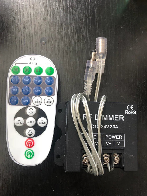 Power Adapter + Remote dimmer control
