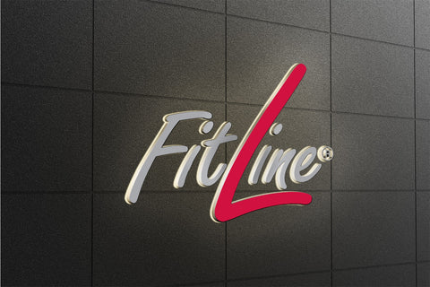 Custom 3D Channel Letter | FITLINE  - Silver and Red -  incl Delivery, VAT and 2yrs Warranty