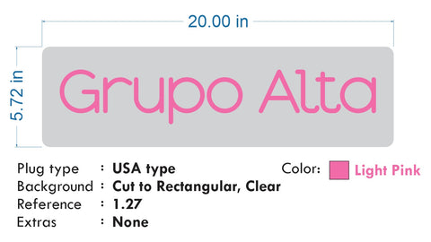 Custom Neon: Grupo Alta