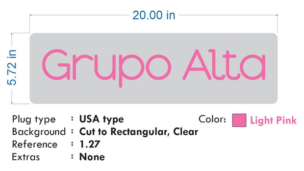 Custom Neon: Grupo Alta