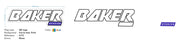 Custom Neon -  BAKER STUDIOS - 90cm x 27cm - RGB Neon - INDOOR  - Remote dimmer and Delivery