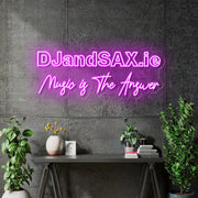 Custom Neons for Rory x 2 signs - 100x39cm - Hot pink  - Remote dimmer and Delivery