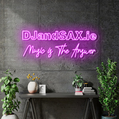 Custom Neons for Rory x 2 signs - 100x39cm - Hot pink  - Remote dimmer and Delivery