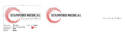 Custom Neon - Stanford Medical Logo neon - Neon white and Red - 100x 47cm - indoor Sign