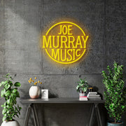 Custom Neon  -  Joe Murray Music -  Mooresville Golf Club (M only)- indoor Sign (2yrs Warranty)