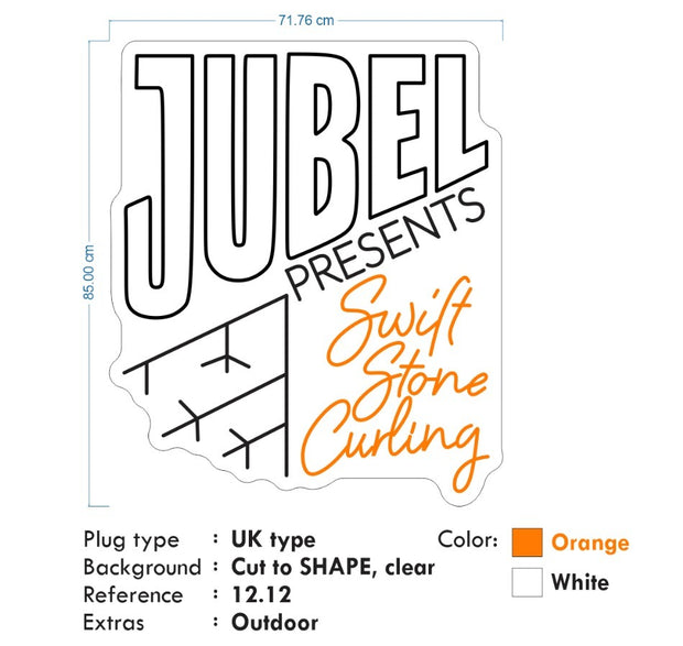 Custom Neon - Jubel neon signs - Outdoor Signs