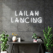 Custom neon - Lailah   -20 x 8inch  -  RGB  Multicolor - incl Shipping and 2yrs Warranty