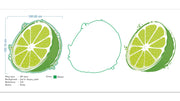 Custom neon -  Lime  -100cm x 100cm - Green + UV PRINT -  incl Shipping and 2yrs Warranty