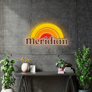Custom Neon | Meridian Neon sign x 2 units  -  600mm x 422mm  - Red, Orange, Yellow and Warm white -  incl Shipping , and 2yrs Warranty