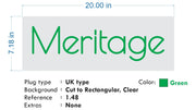 Custom Neon: Meritage