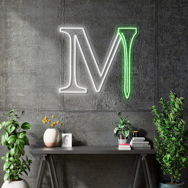 Custom Neon  -  Joe Murray Music -  Mooresville Golf Club (M only)- indoor Sign (2yrs Warranty)