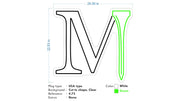 Custom Neon  -  Joe Murray Music -  Mooresville Golf Club (M only)- indoor Sign (2yrs Warranty)