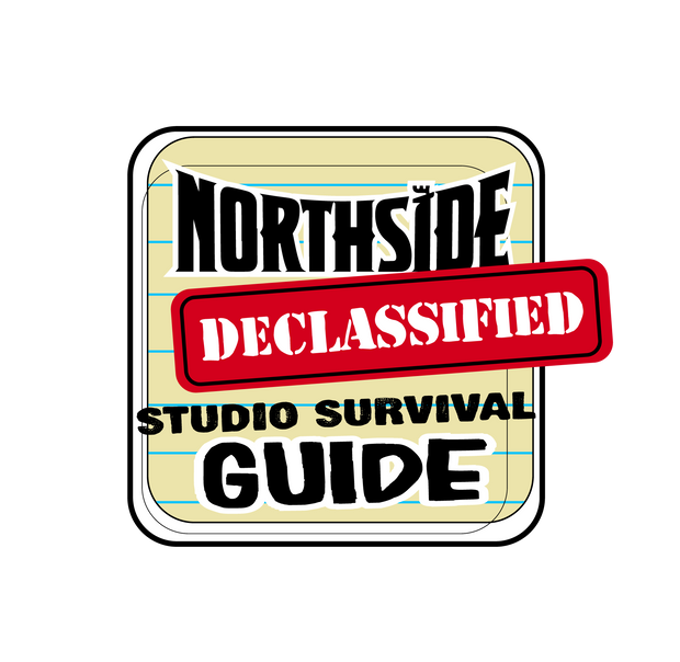 Custom neon - Northside Studio Survival - White Red + Print - 40 x 34inch  - incl Shipping and 2yrs Warranty