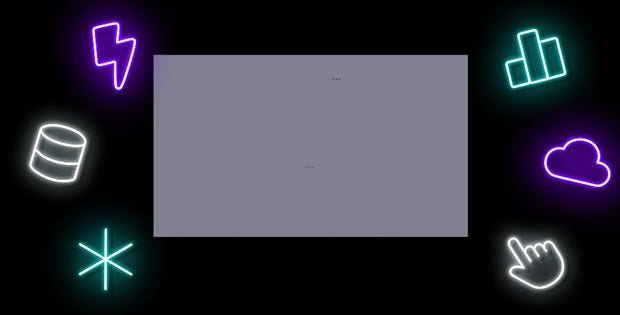 Custom Neon - Lightdash Icons as per mock up   - Delivery and Dimmer included
