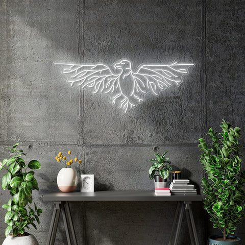 Custom neon | Red Sparrow Design -  24 x 9.39 inch  - White -  incl Deliver and 2yrs Warranty
