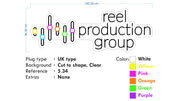 Custom Neon - Reel Production Group  - Size: 100cm x 36cm  - INDOOR  - Remote dimmer and Delivery (2 years Warranty)