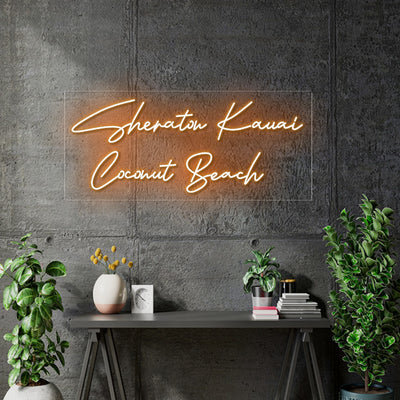 Custom Neon: Sheraton Kaua...